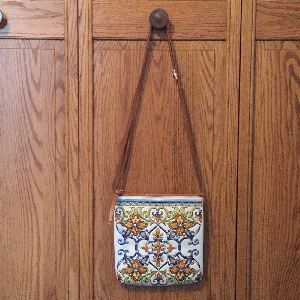 SOLD SOLDBrighton embroidered crossbody mini purse - Picture 2 of 8